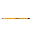 Простой карандаш HB CENTRUM заточенный, с ластиком, дерево, желтый